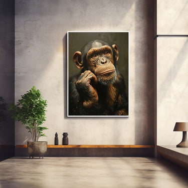 Tableau Singe Penseur